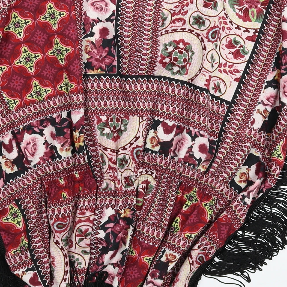 Atmosphere Womens Multicoloured Floral Basic Blouse Size M