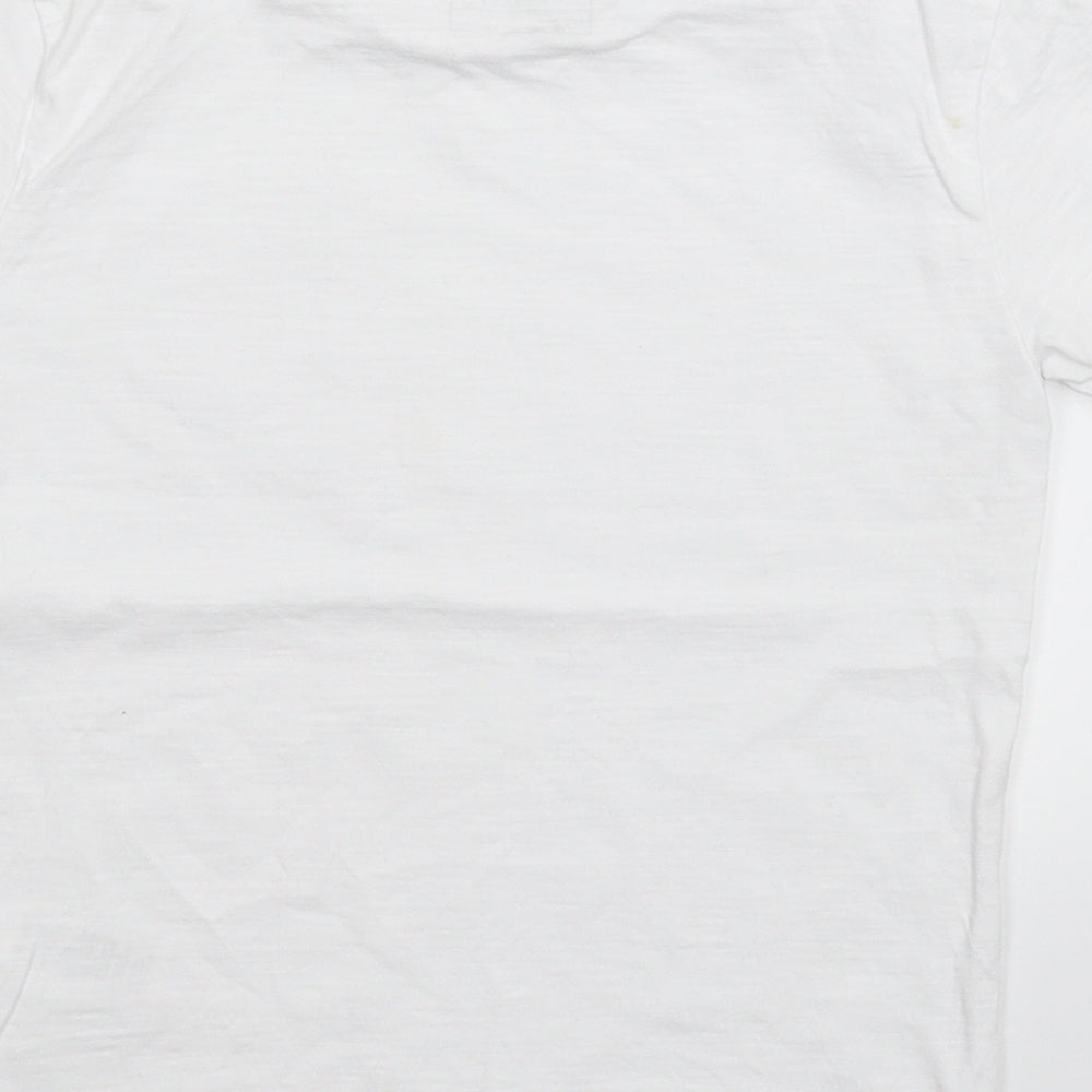 Next Boys White Basic T-Shirt Size 3 Years