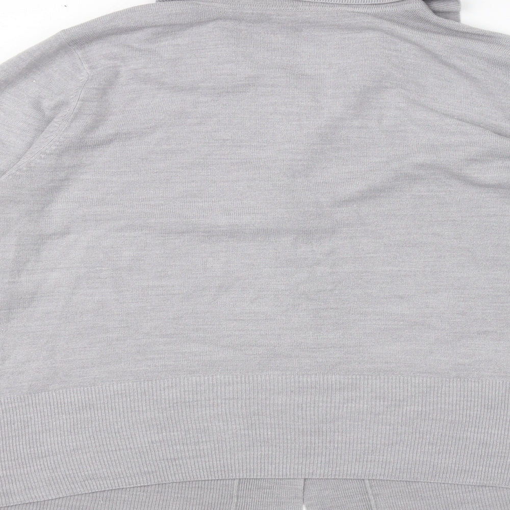 BHS Womens Grey Jacket Coatigan Size 18