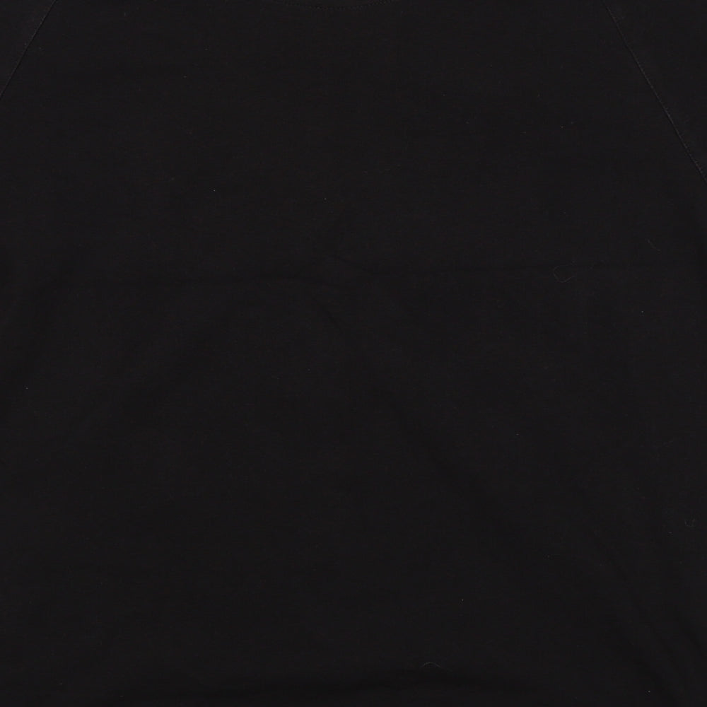 Creative Recreation Boys Black Basic T-Shirt Size 12-13 Years