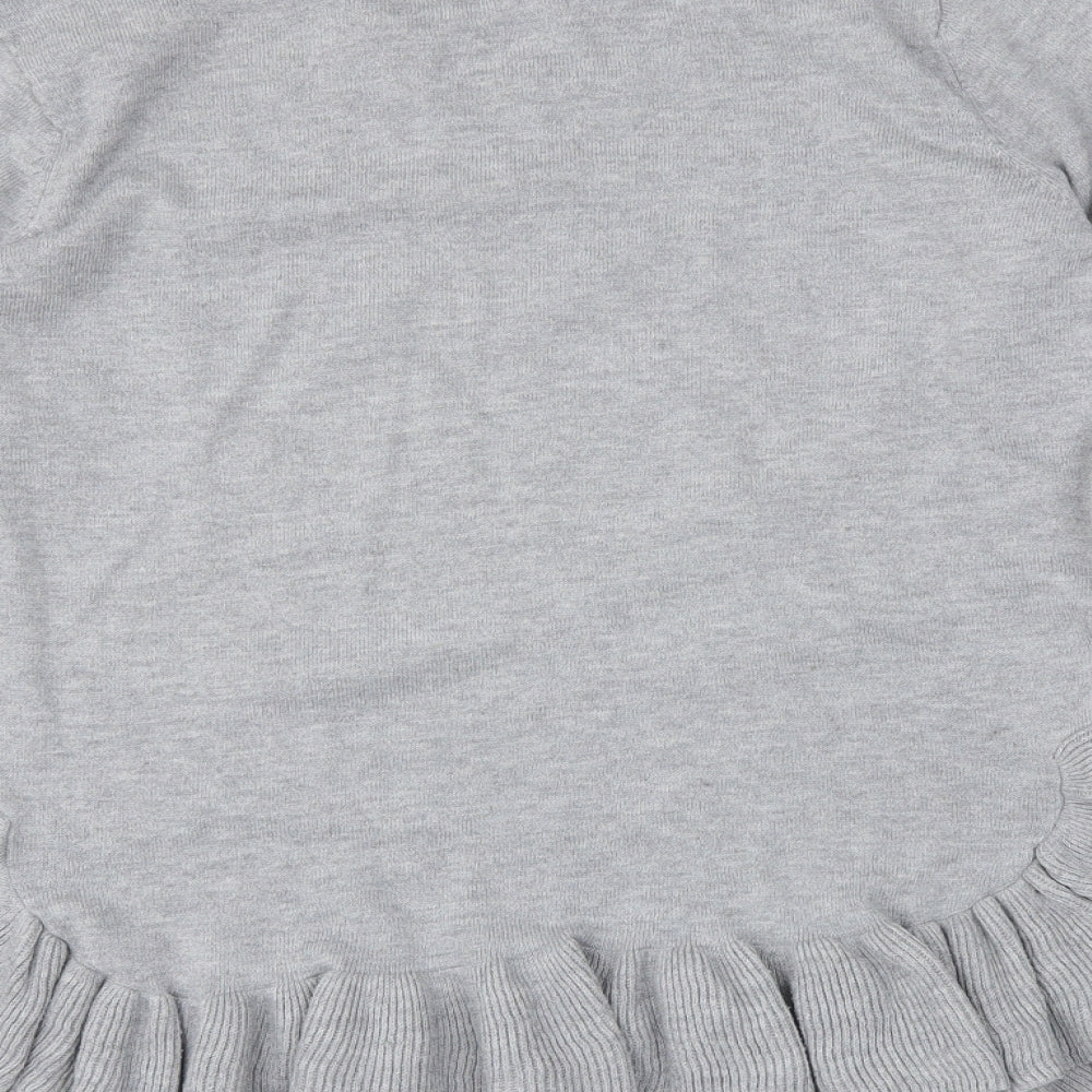 H&M Womens Grey Pullover Jumper Size M