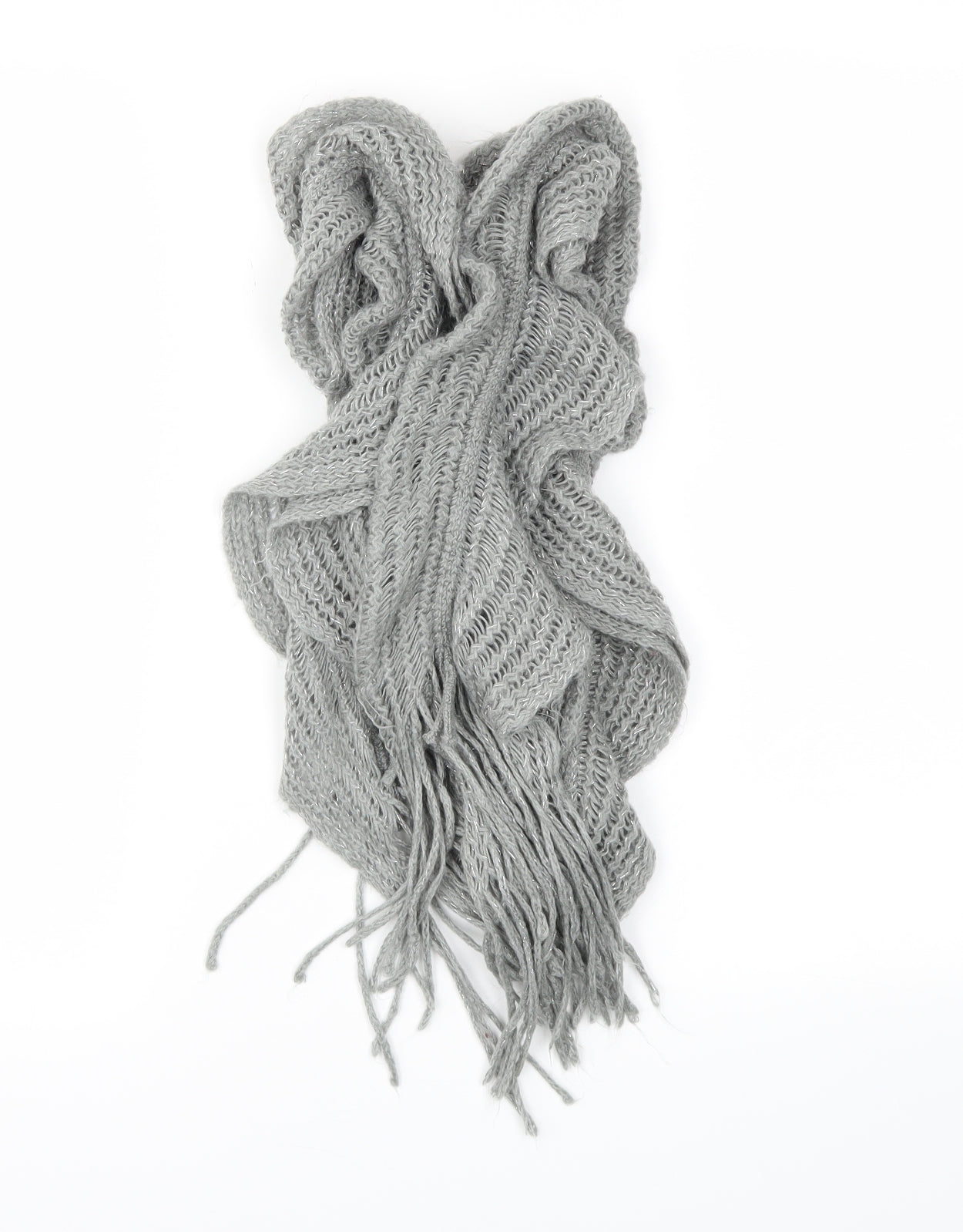 Preworn Unisex Grey Scarf