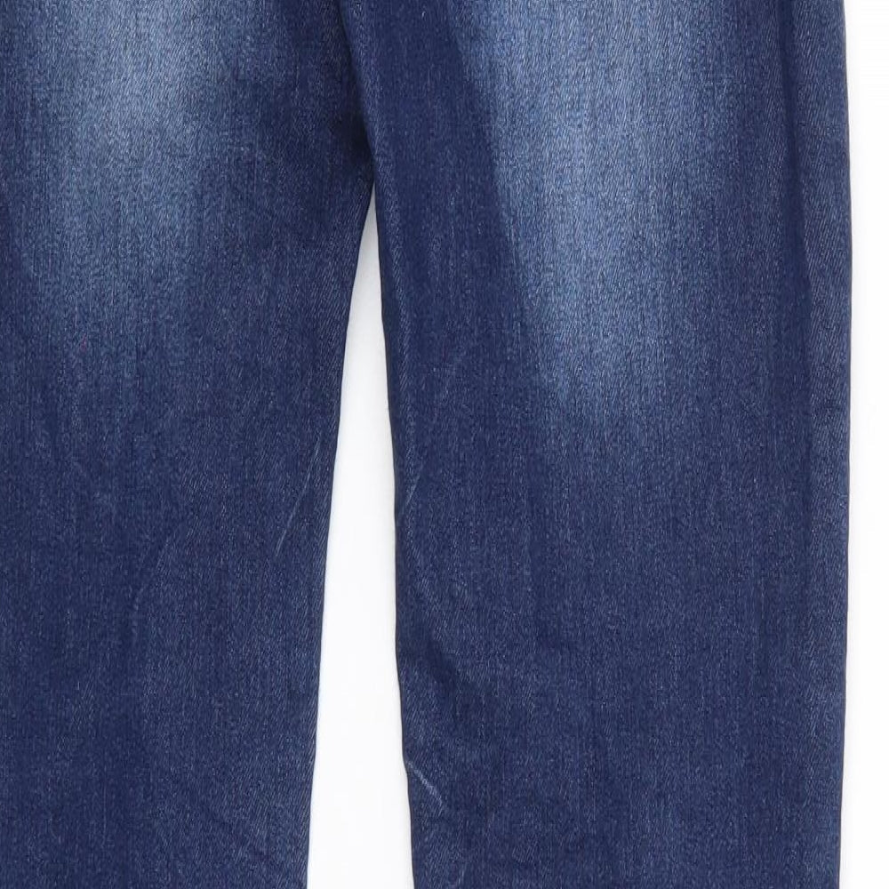 Re Dress Womens Blue Denim Straight Jeans Size 27 in L30 in