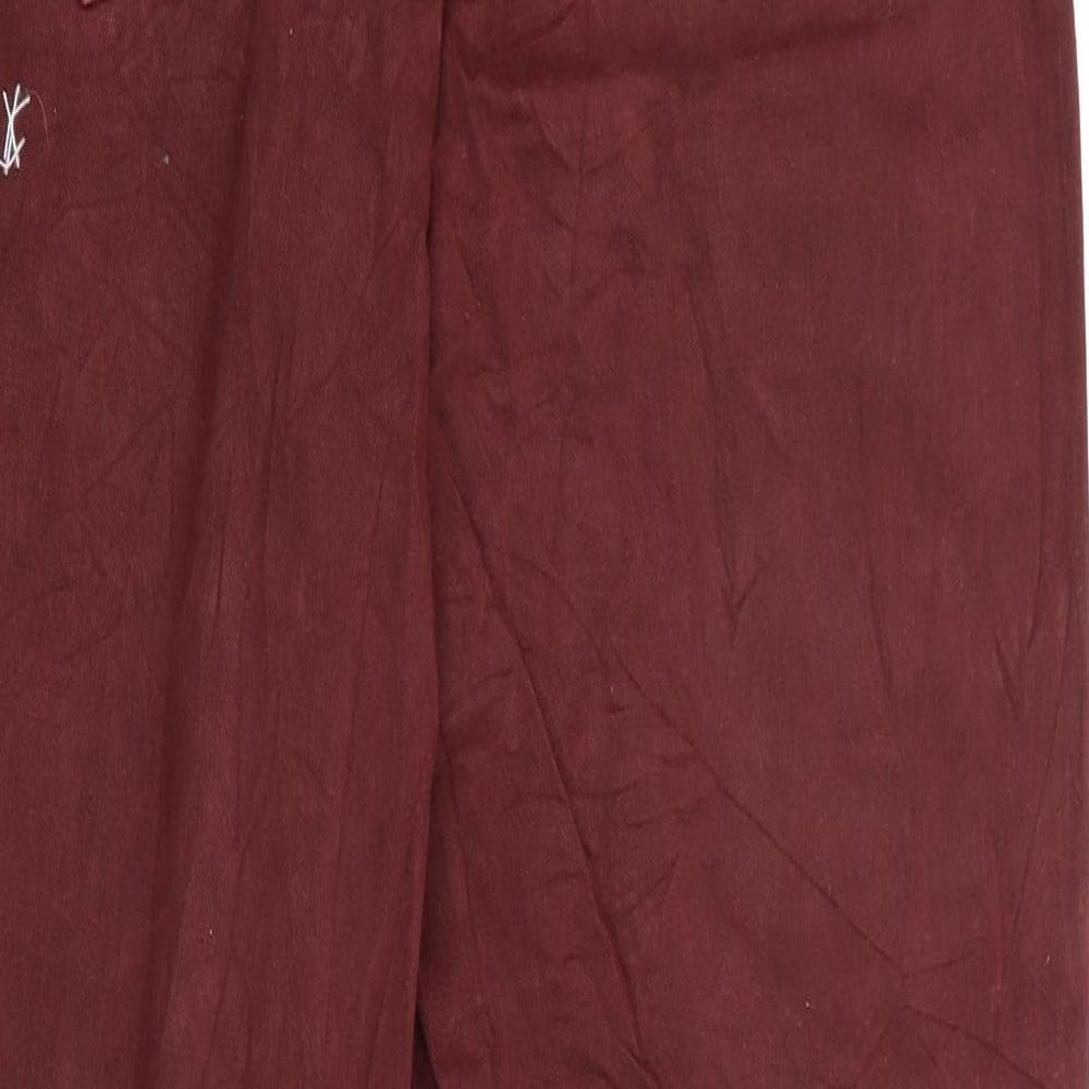vivre Womens Red Skinny Jeans Size 30 L32 in
