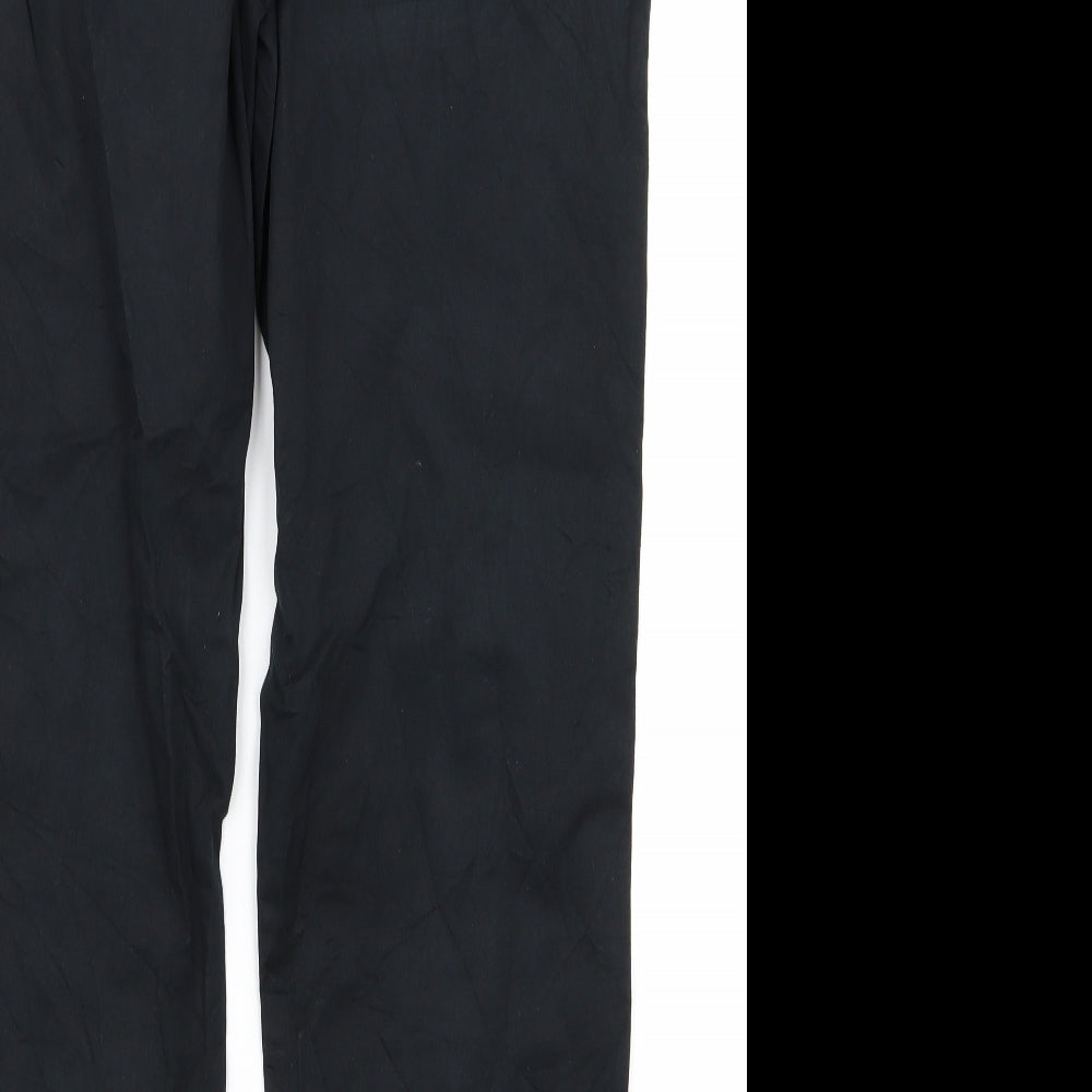 canda Womens Black Trousers Size 34 L26 in