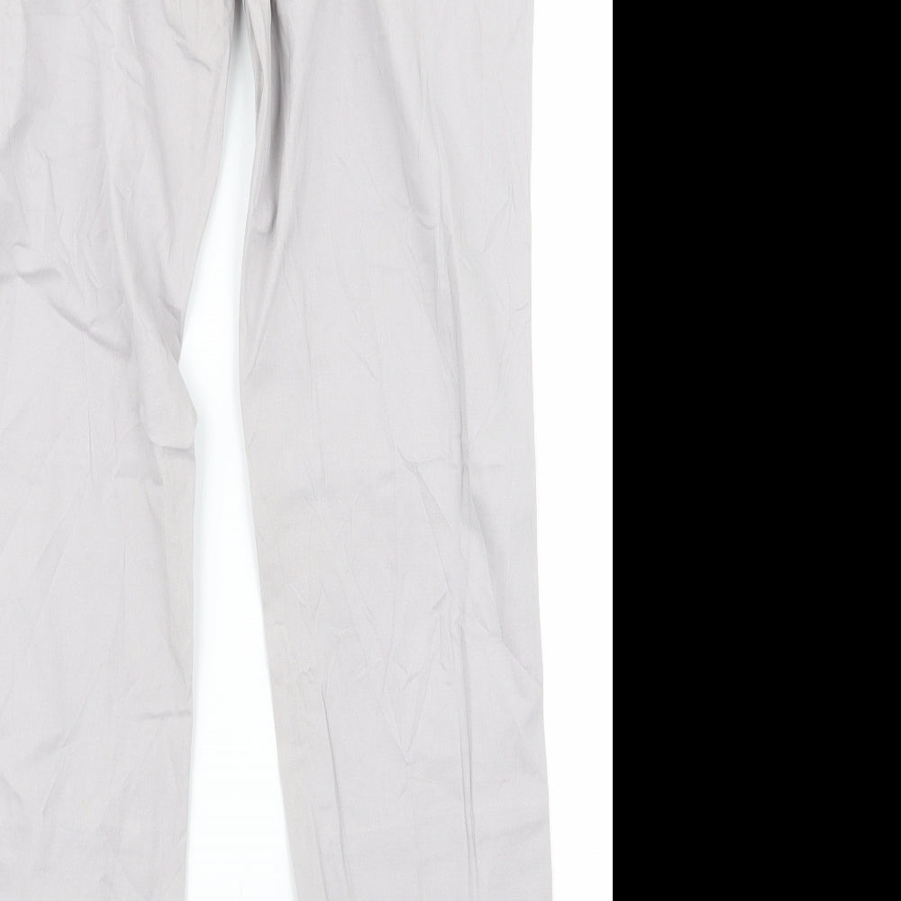 woman Womens Grey Skinny Jeans Size 30 L25 in