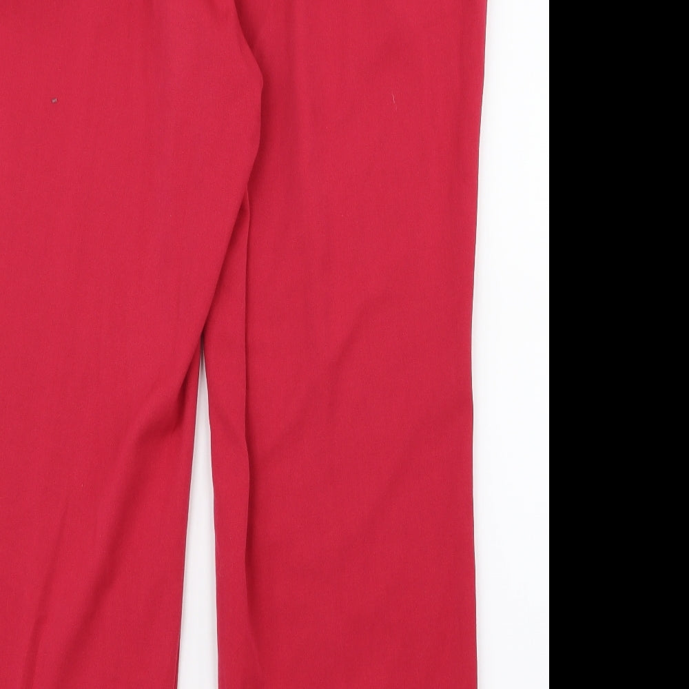 anna rose Womens Pink Trousers Size 10 L24 in