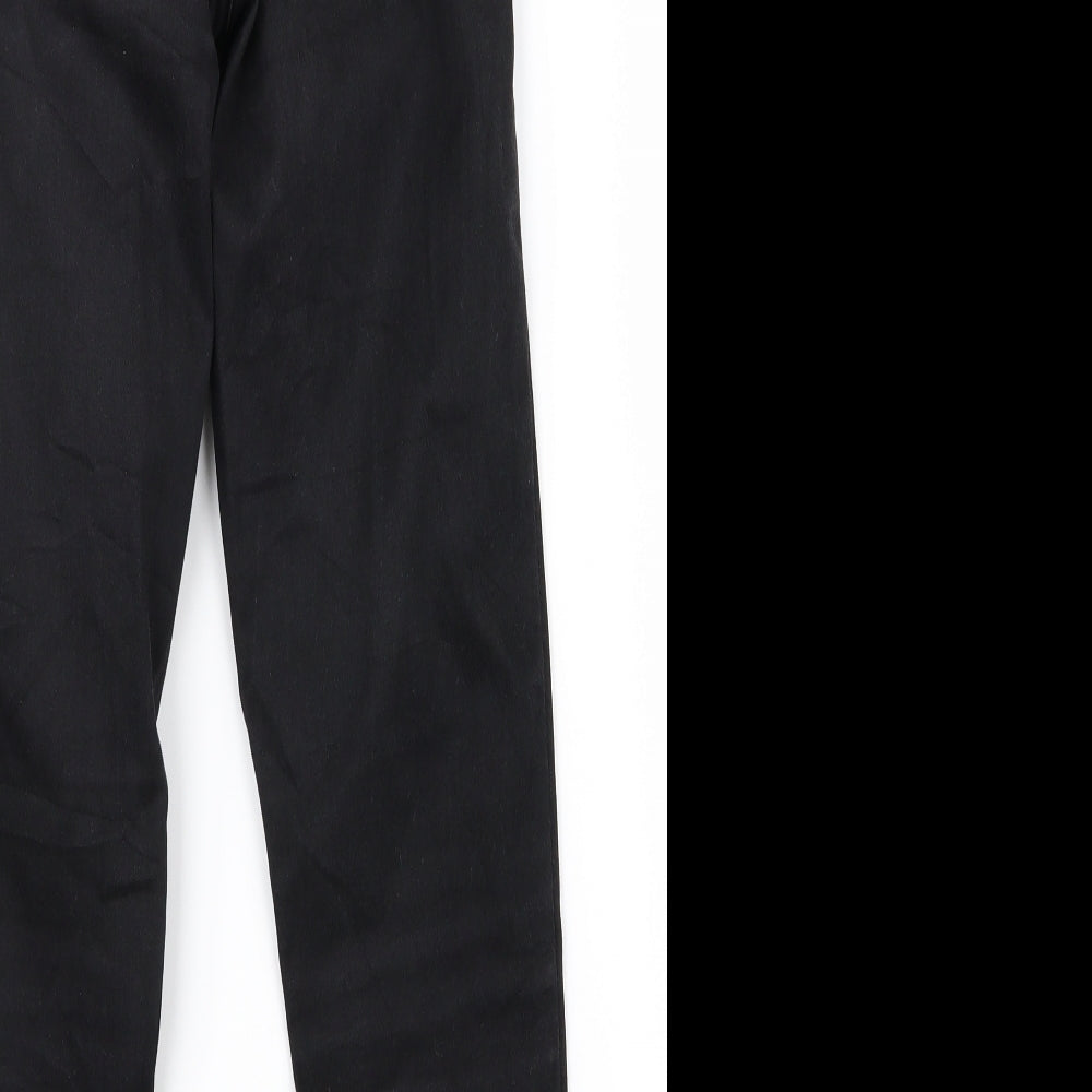 Preworn Womens Black Skinny Jeans Size 24 L24 in