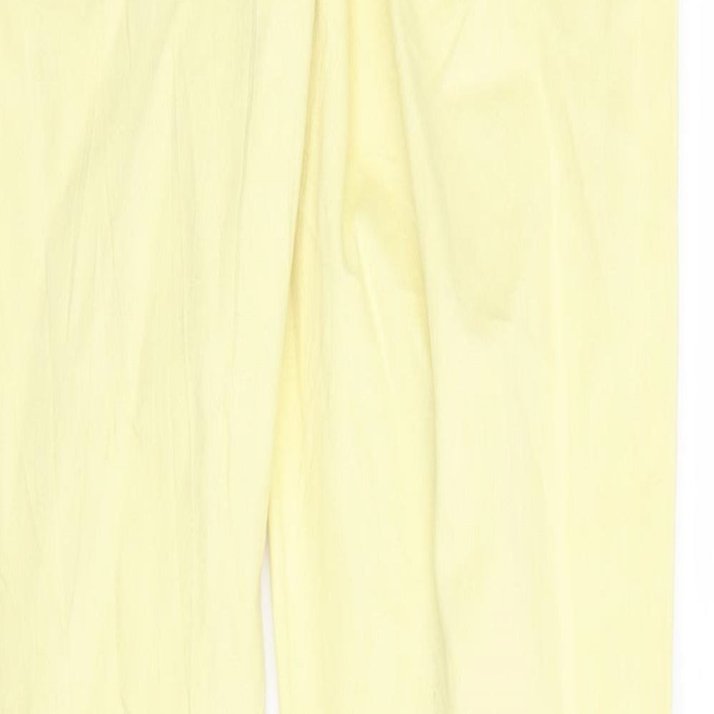 George Womens Yellow Denim Skinny Jeans Size 12 L27 in