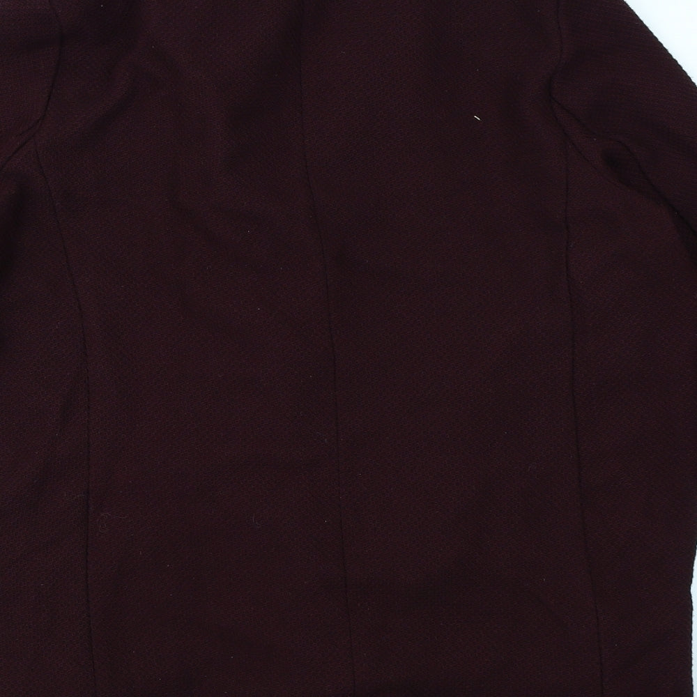 New Look Womens Purple Jacket Size 14