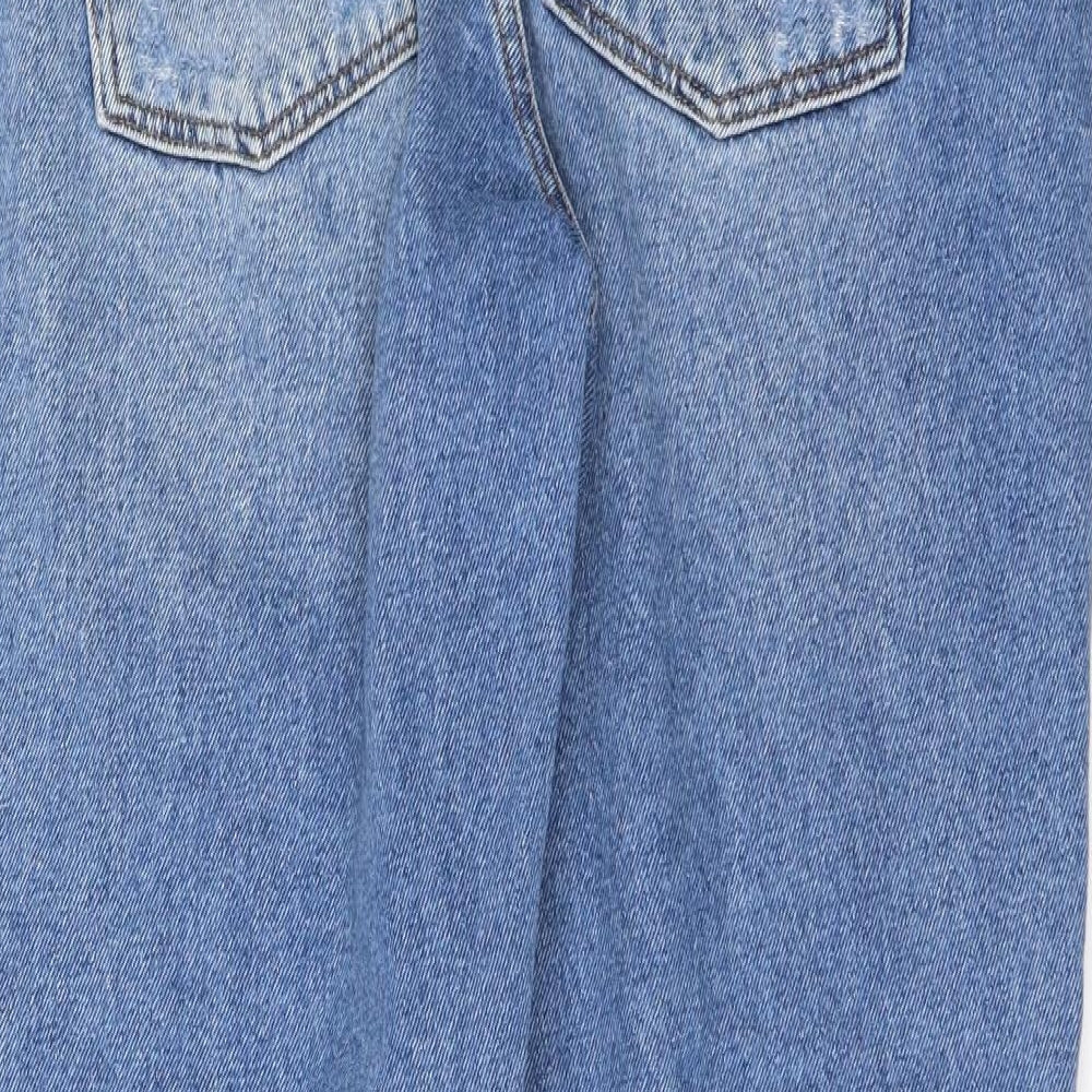 H&M Womens Blue Denim Mom Jeans Size 32 in L29 in