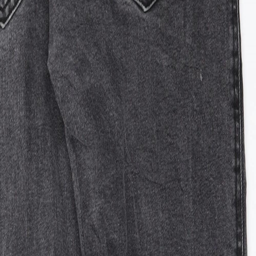 Pull&Bear Womens Grey Denim Skinny Jeans Size 8 L25 in