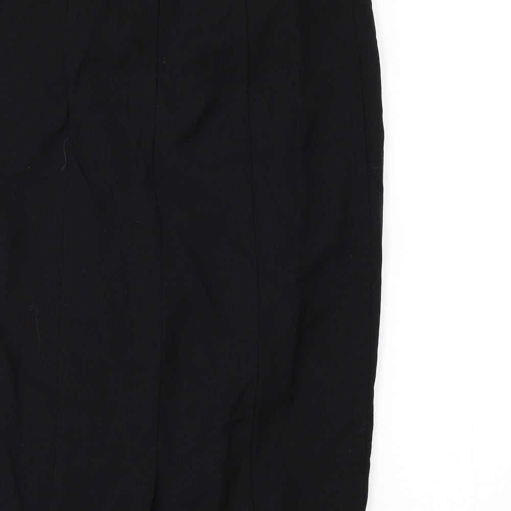 F&F Womens Black A-Line Skirt Size 29 in