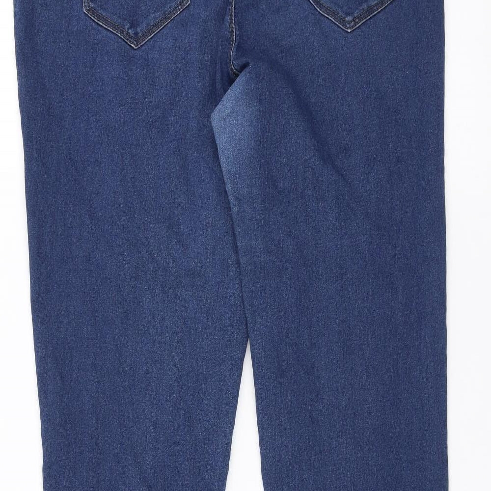 Preworn Womens Blue Denim Jegging Jeans Size 32 in L29 in
