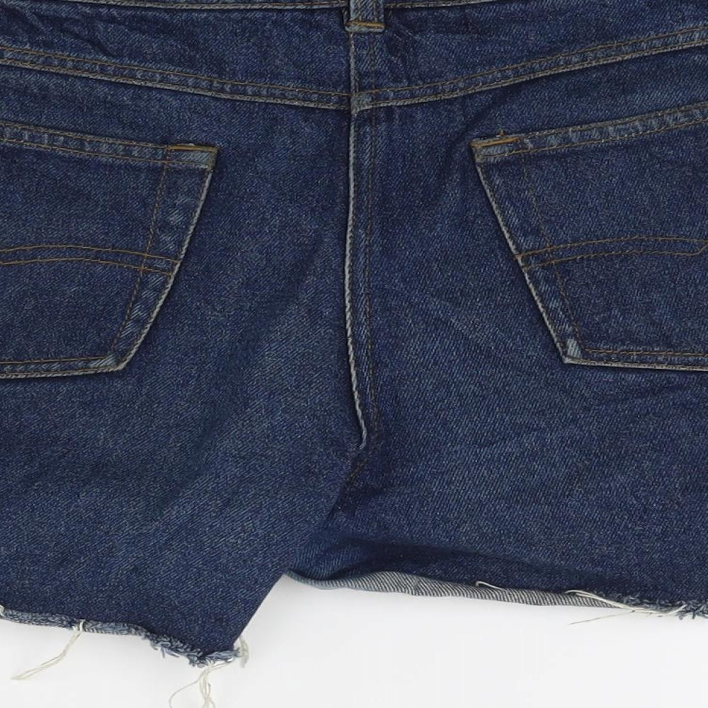 Brooker Womens Blue Denim Cut-Off Shorts Size 10