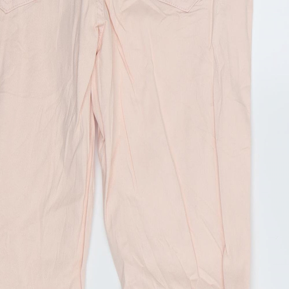 lands end Womens Pink Skinny Jeans Size 12 L27 in