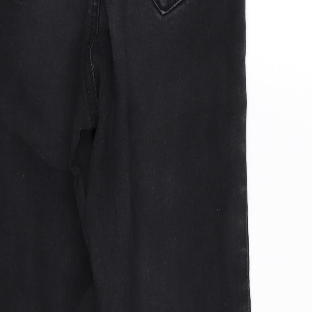 denim and co Womens Black Skinny Jeans Size 8 L25 in