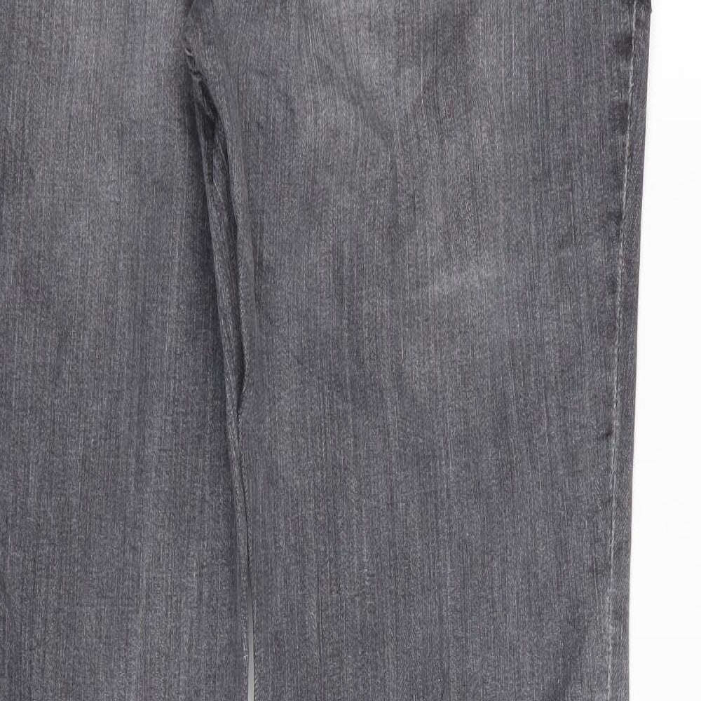 FIVE Mens Grey Straight Jeans Size 30 in L32 in