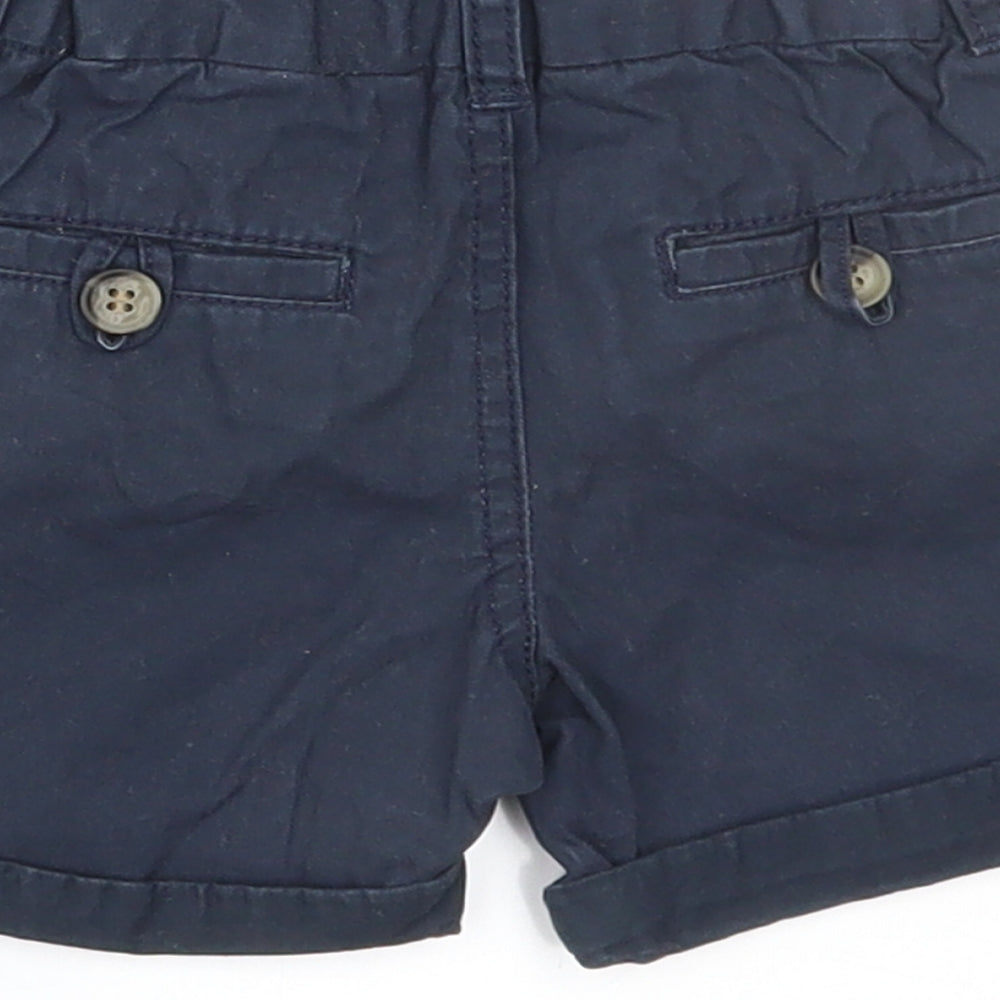 Matalan Boys Blue Cropped Trousers Size 3-6 Months