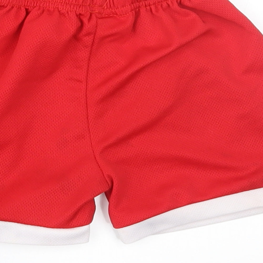 SheIn Boys Red Track Pants Trousers Size 12 Months