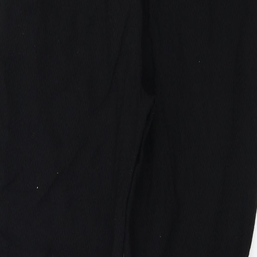 Warehouse Womens Black Trousers Size 14 L21 in