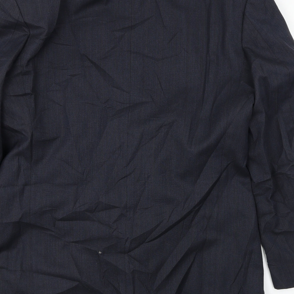 Marks & Spencer Mens Black Jacket Blazer Size 40