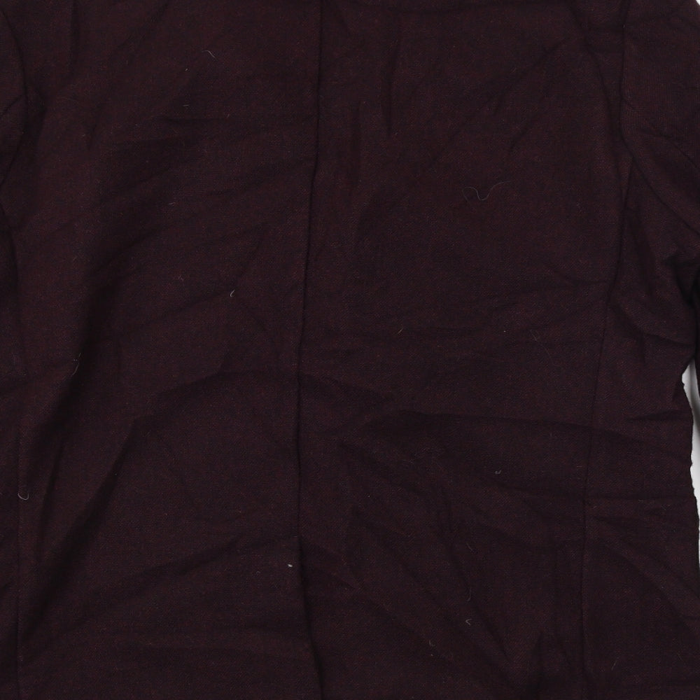 Armata di Mare Womens Purple Jacket Coat Size XL
