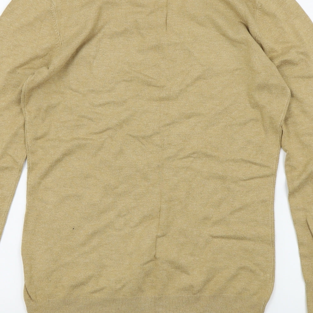 waerhouse Womens Brown Henley Jumper Size 12