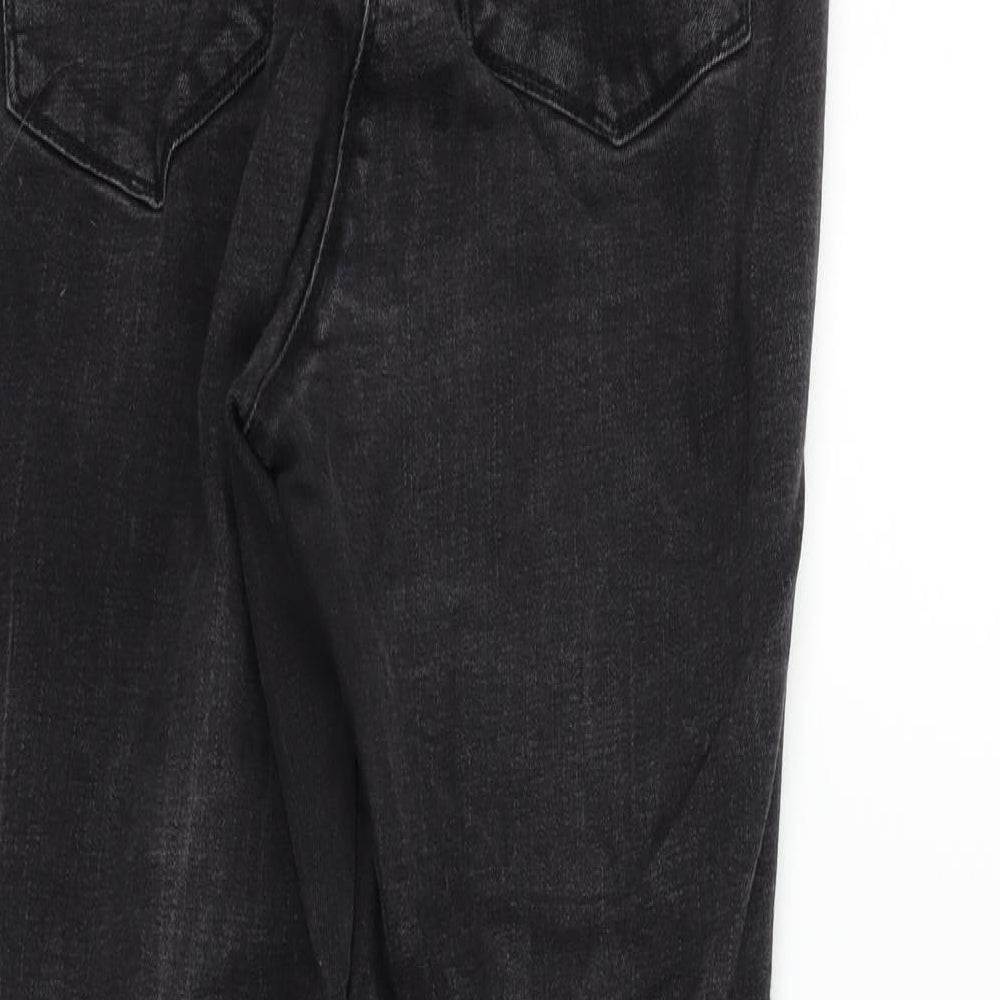 /Denim Womens Grey Straight Jeans Size 14 L27 in