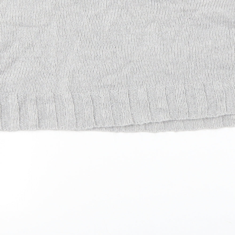 Missguided Womens Grey Pullover Jumper Size S