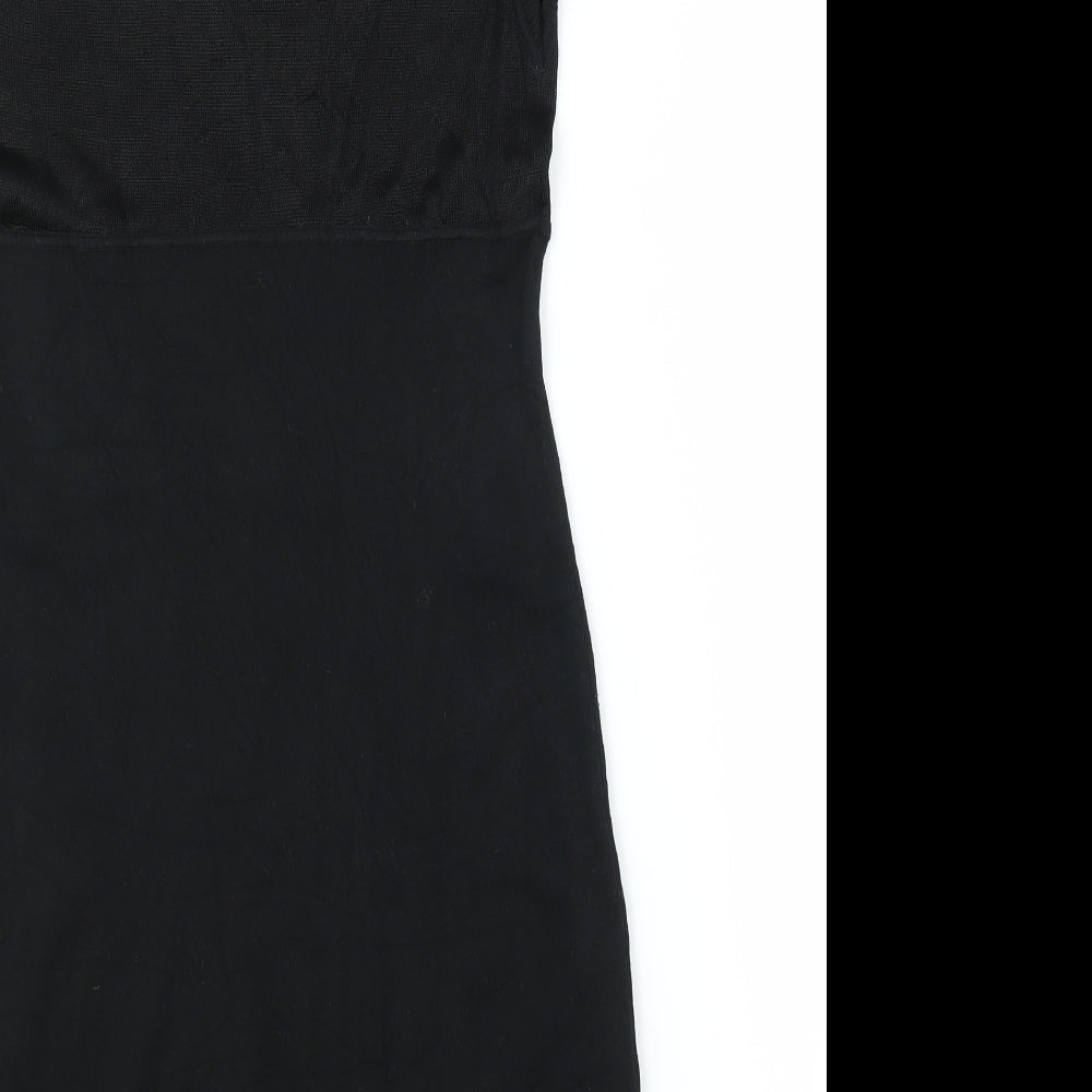 Preworn Womens Black Sheath Size M