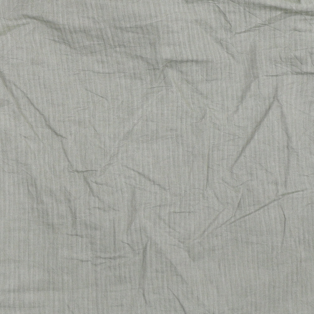 NEXT Mens Green Button-Up Size 15.5