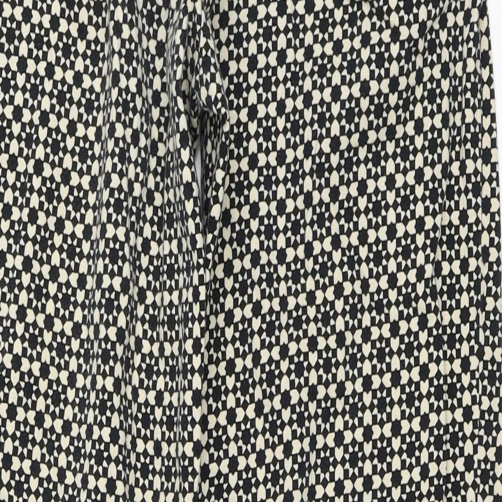 H&M Womens Beige Capri Trousers Size 34 L24 in