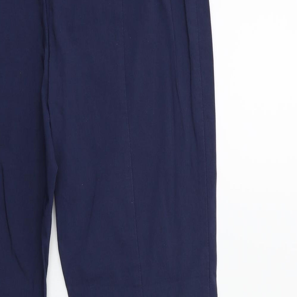 Charles Vogele Womens Blue Trousers Size 18 L27 in