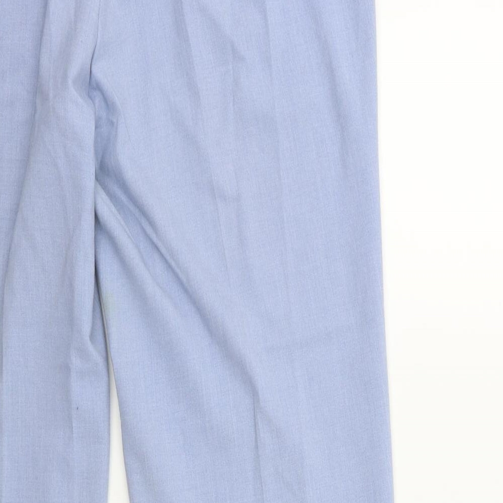 Preworn Womens Blue Trousers Size 32 in L28 in