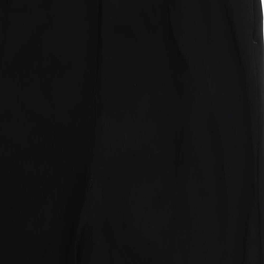 H&M Womens Black Trousers Size 8 L27 in