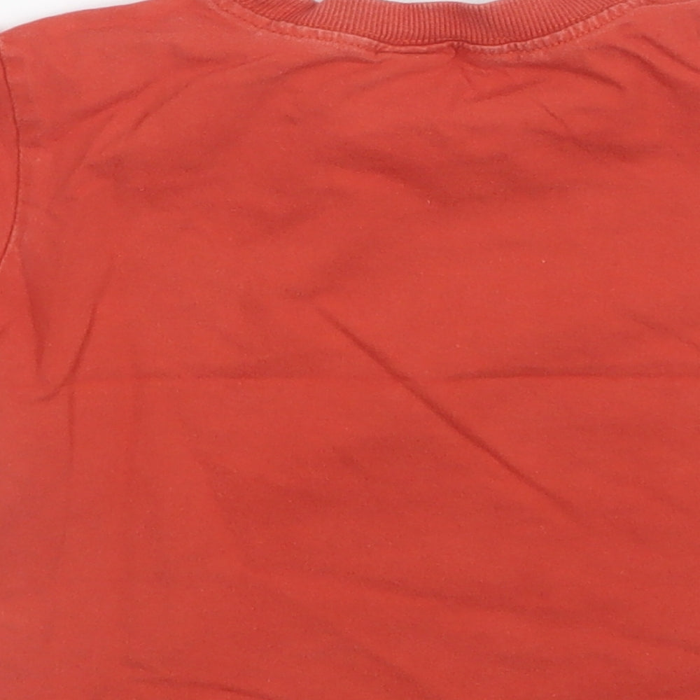 Adams Kids Boys Orange Basic T-Shirt Size 12-18 Months
