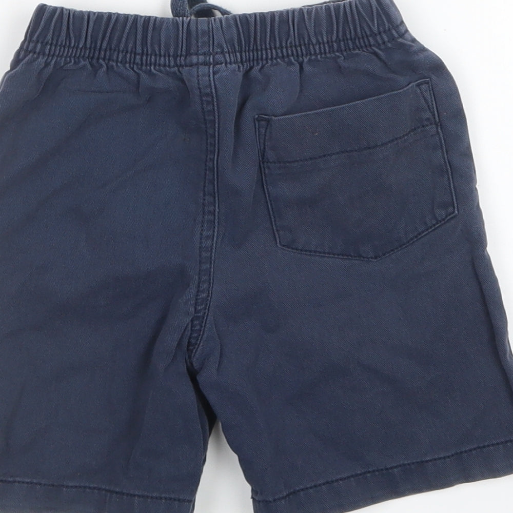 TU Boys Blue Cropped Trousers Size 9-12 Months