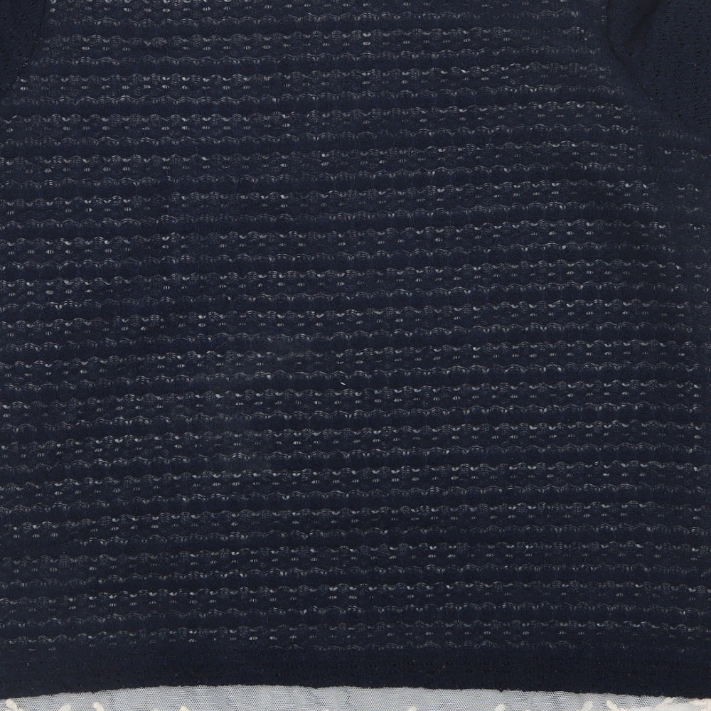 NEXT Womens Blue Basic T-Shirt Size 12