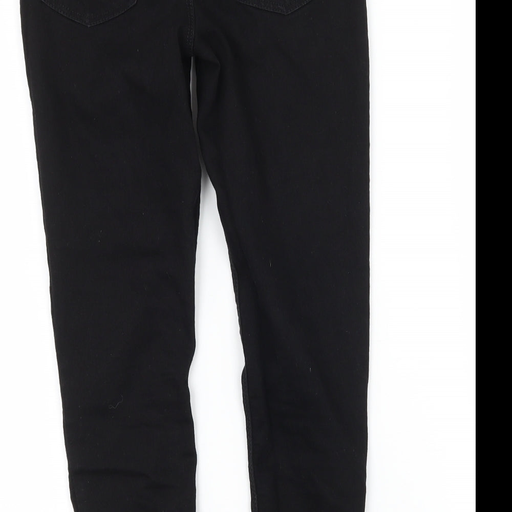 Matalan Girls Black Denim Jegging Jeans Size 9 Years
