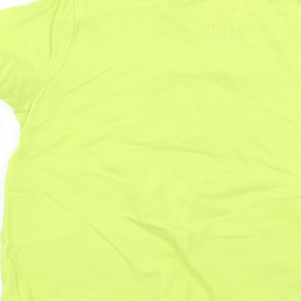 Lupliu Boys Green Jersey Basic T-Shirt Size 12 Months - Road to the beach