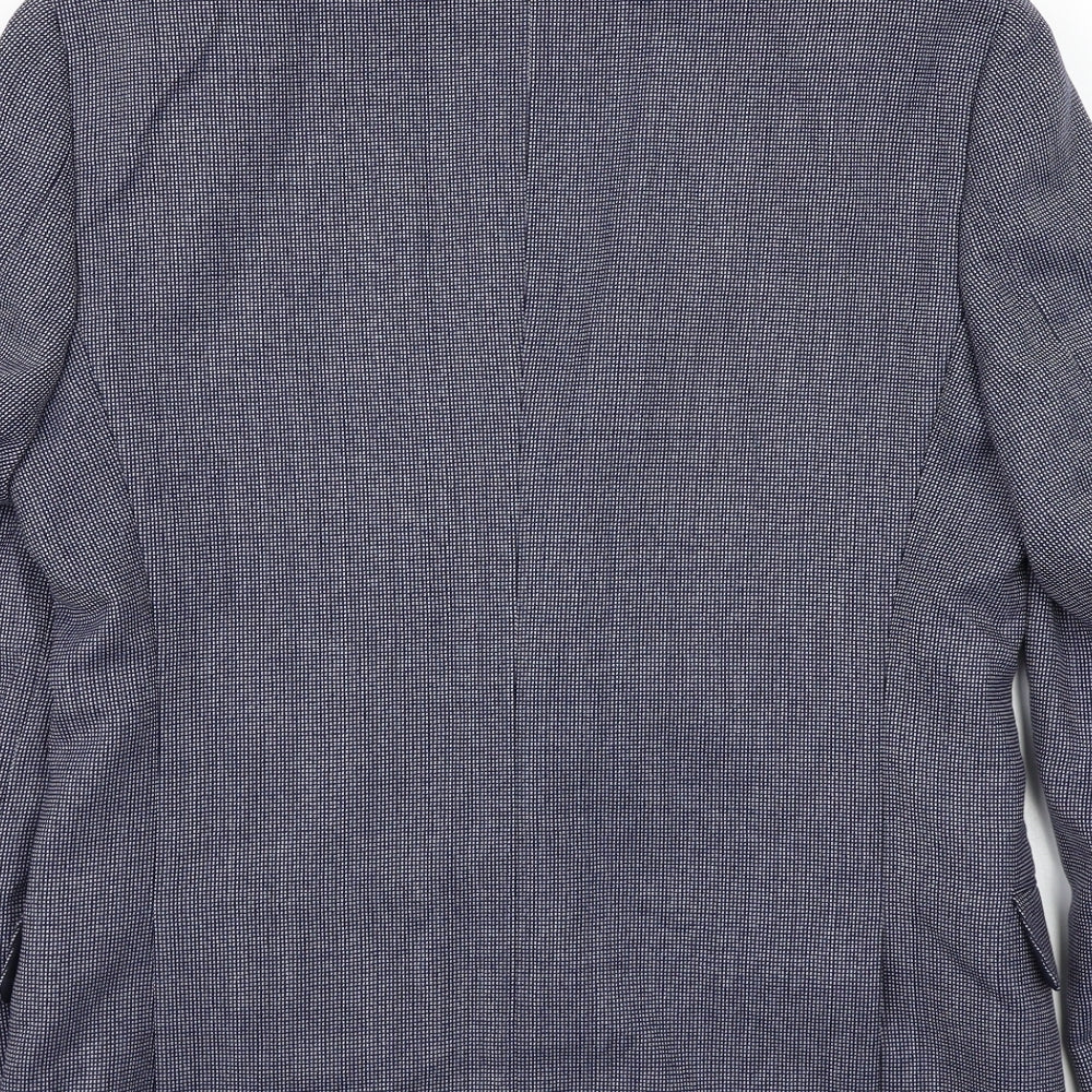 Marks & Spencer Mens Blue Jacket Suit Jacket Size 38