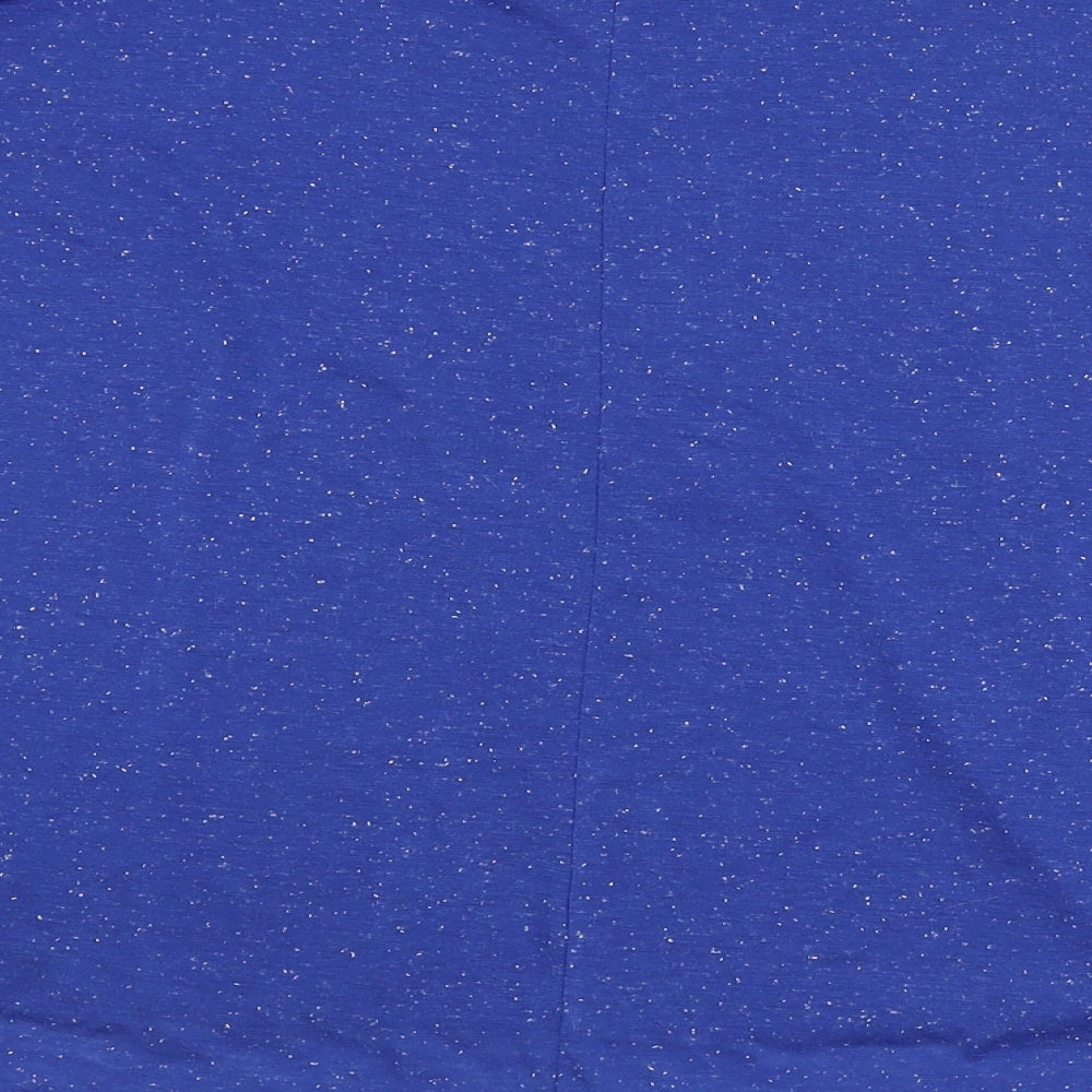 Atmosphere Womens Blue Basic T-Shirt Size 6