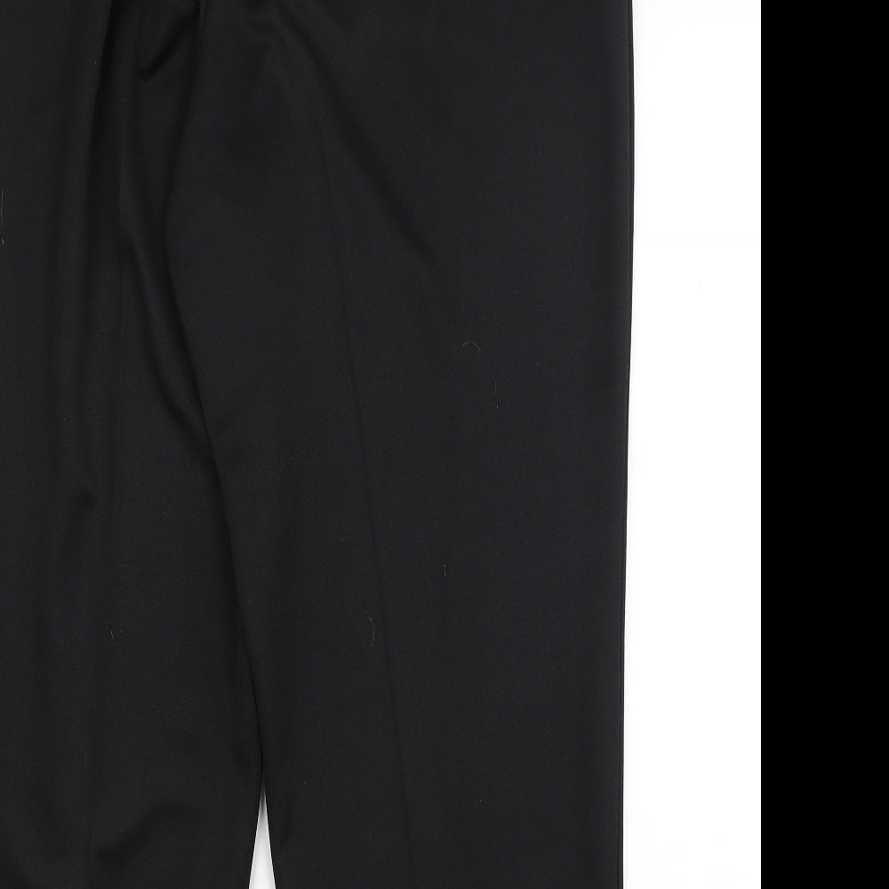 Bonmarché Womens Black Dress Pants Trousers Size 18 L25.5 in