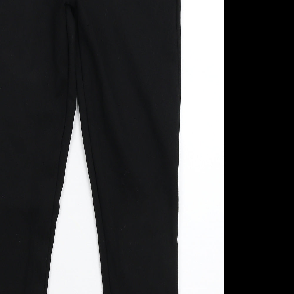 Marks & Spencer Girls Black Capri Trousers Size 12-13 Years