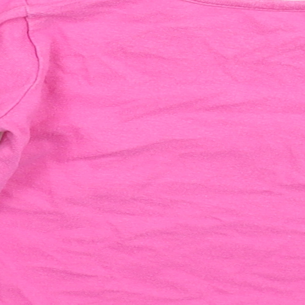 Earlydays Girls Pink Basic T-Shirt Size 12-18 Months