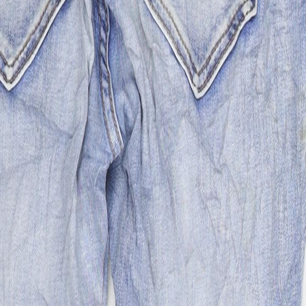 H&M Womens Blue Denim Skinny Jeans Size 10 L29 in