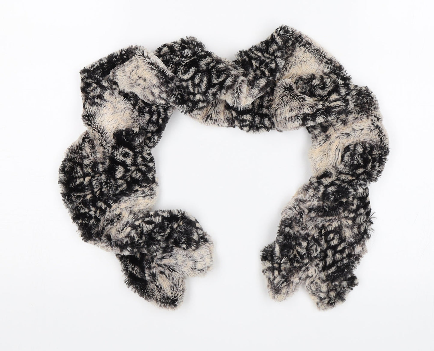 Preworn Unisex Black Scarf