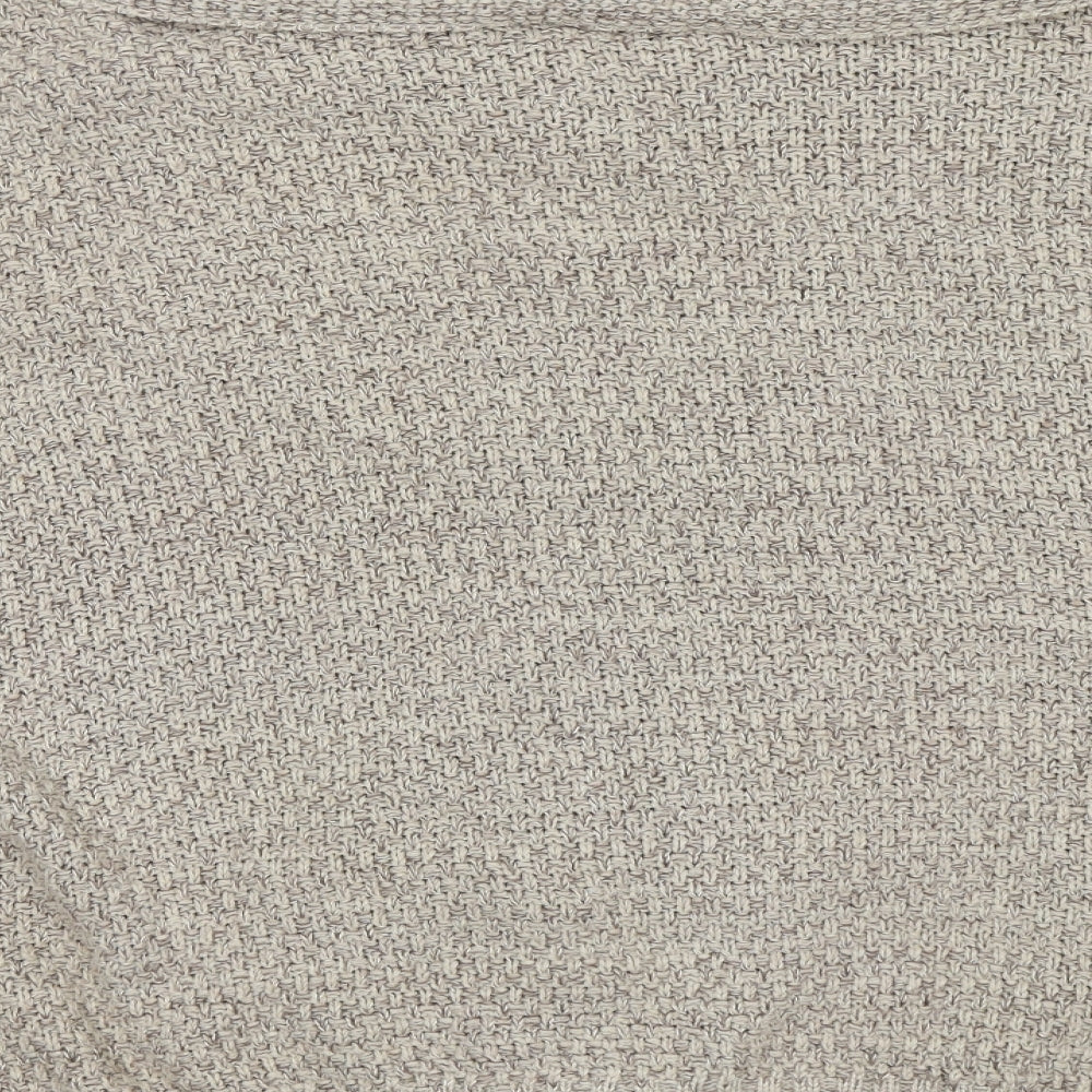 River Island Womens Beige Cardigan Jumper Size 14