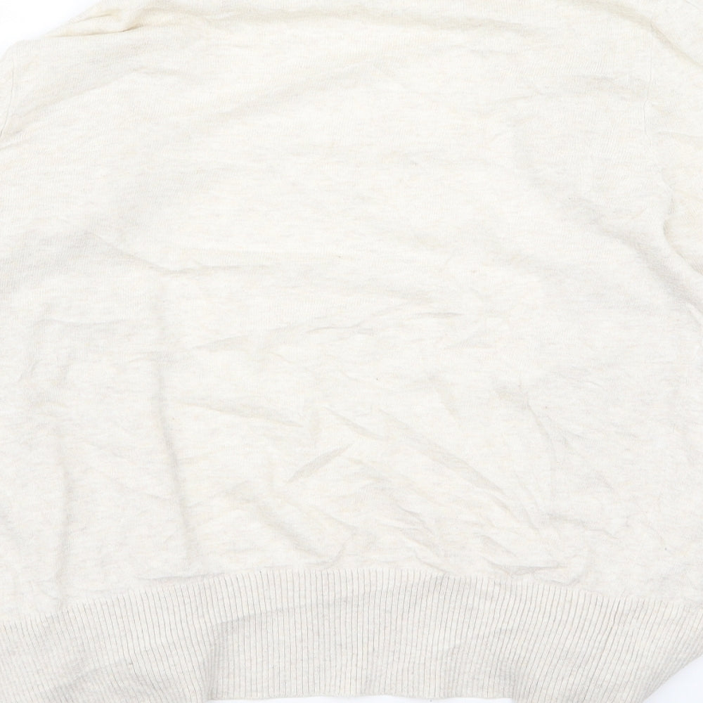Forever Womens Beige Cape Jumper Size M - m
